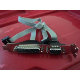 motherboard parallel LPT PRINTER RS232 PORT BRACKET