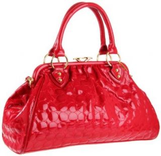 BIG BUDDHA Audrey Satchel,Red,One Size Shoes