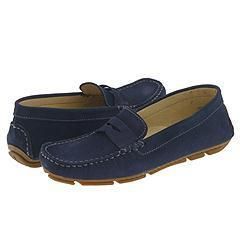 rsvp Levy Navy Toddler/Youth Nubuck Loafers