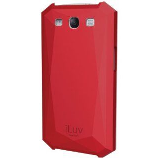 iLuv iSS242RED MAZARIN Diamond Cut Hard shell Case for