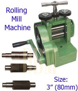 Rolling Mill Machine 3 (8mm) Wire Flat Patter Roller Sheet Metal 5