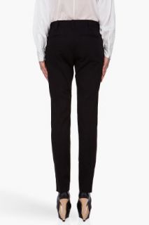 Proenza Schouler Black Tapered Trousers for women