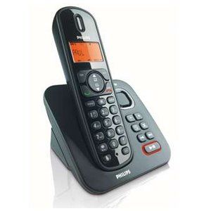 Philips Single Handset System Cordless Phone with