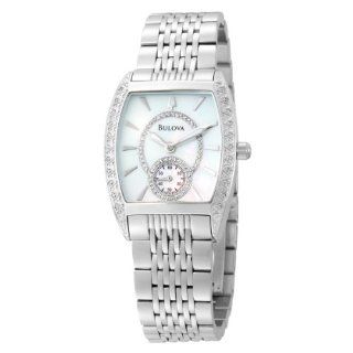 Bulova Womens 96R50 Diamond Acent Watch: Watches: