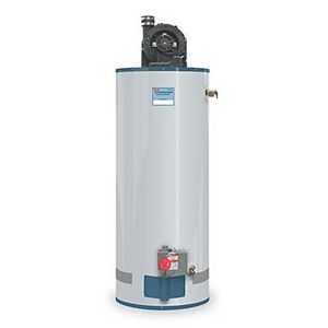 Rheem 1HA14 PowerVent Water Heater, Res, 50G, NG, NAECA