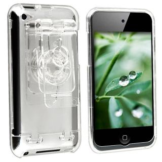 Clear Protector Case with Stand for Apple iPod Touch 4th Gen