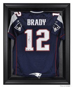 New England Patriots Black Framed NFL Jersey Display Case