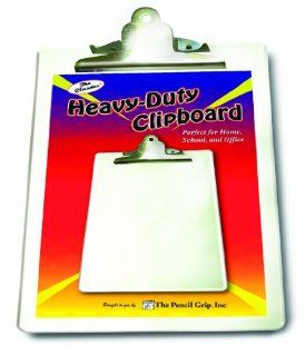 Clipboard, 9 x 12 Inch, Clear Plastic (TPG 248)