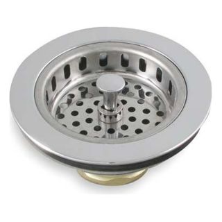 Approved Vendor 1PPF4 Sink Strainer, Pipe Dia 3 1/2 To 4 In