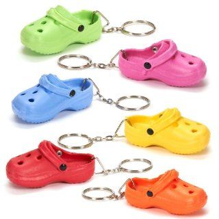 Fun Express Rubber Slipper Keychain: Toys & Games