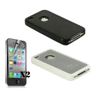 Hybrid iPhone 4/ 4G Case with Screen Protector