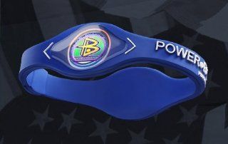 Original Power Balance Silicone Bracelet Navy Blue size