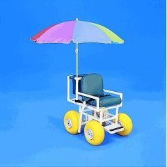 ROLLEEZ All Terrain Chair, Multi Color Umbrella