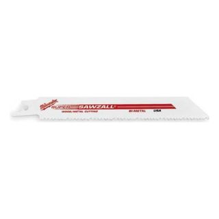 Milwaukee 48 00 5090 Reciprocating Saw Blade, 4 In. L, PK 5