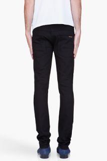 Nudie Jeans Tape Ted Organic Black Ring Jeans for men