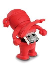 E FILLIATE, INC, BONE Ninja USB Drive 4GB Red 245 0913