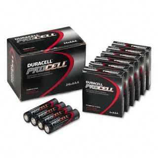 Duracell Procell Alkaline AAA Batteries (Case of 24) Today $15.58