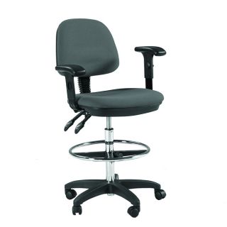 Martin Feng Shui Drafting Height Chair in Grey Today $163.53