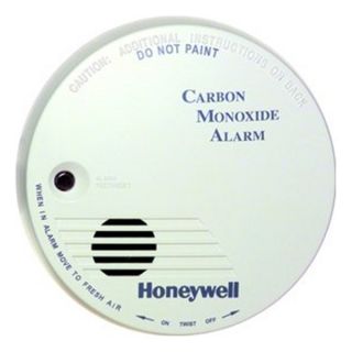 Honeywell C8600A1000 White Carbon Monoxide Alarm w/9V Battery Be the