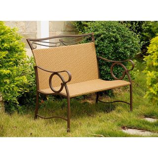 Wicker/ Steel Loveseat Today $168.99 4.8 (6 reviews)