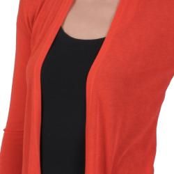 Tressa Designs Womens Long Sleeve Open Front Cardigan