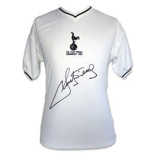 Icons Ricky Villa Signed Tottenham Hotspur 1981 FA Cup