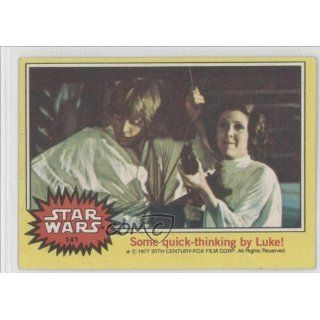 thinking by Luke (Trading Card) 1977 Star Wars #141 