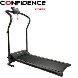 Confidence Power Plus Motorized Electric Treadmill BLACK