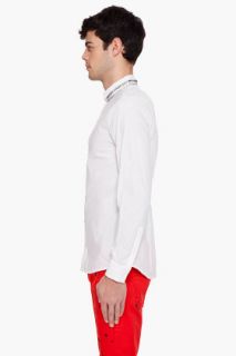 McQ Alexander McQueen White Safety Pin Shirt for men