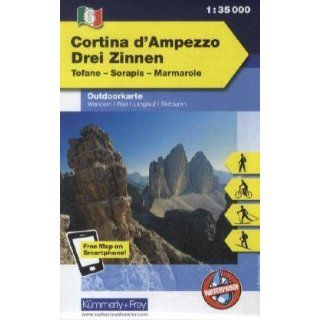 Italien Outdoorkarte 06 Cortina dAmpezzo Drei Zinnen 1  35.000