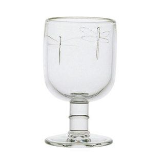 La Rochere 6 piece Dragonfly Footed Goblet Set