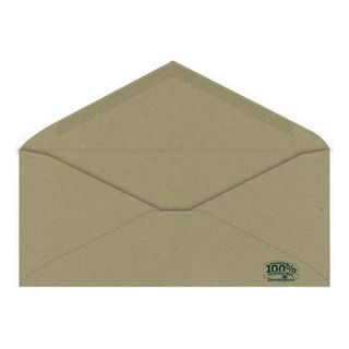 Ampad 19702 Envelope, Plain, Natural Brown, PK500