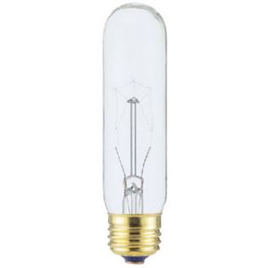 Westinghouse 03712 54 True Value 60T10 60W Clear Medium 60T10 60W Clear Medium Base Bulb, Pack of 6