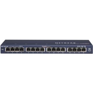 Netgear ProSafe GS116 16 port Gigabit Ethernet Switch Compare $199.99