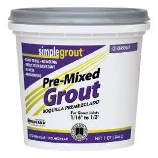 Custom Bldg Products PMG122QT QT Linen PreMixedGrout