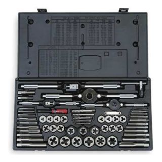 Vermont American 21739 Tap and Die Set, Carbon Steel, 58 Pcs
