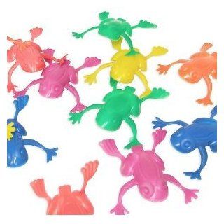 12 Dozen Plastic Jumping Frogs   (144 Pc  Bulk Wholesale
