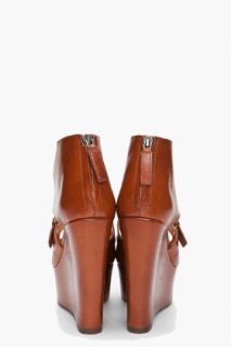 Marc By Marc Jacobs Brown Wertmuller Wedges for women