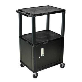 Multi Purpose Utility Cart with Cabinet Today: $179.99
