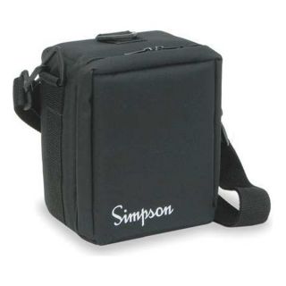 Simpson Electric 00834 Carrying Case, 8 In. H, 7 In W, 5 In D, Blak