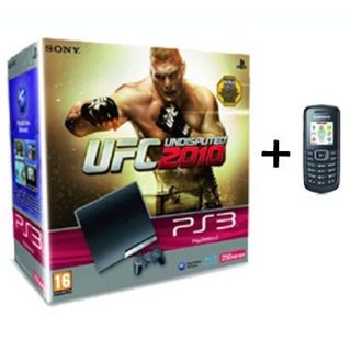 Pack PS3 250 Go UFC 2010 + SAMSUNG SGH E1080 Noir   Achat / Vente PACK
