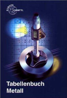 Tabellenbuch Metall Ulrich Fischer, Roland Gomeringer, Max