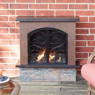 Boulder Portable Indoor/ Outdoor Gel Fuel Fireplace