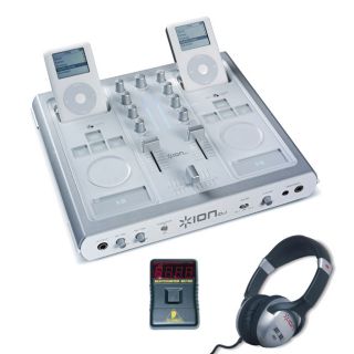 ION iDJ/iPOD DJ Mixer Package