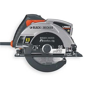 Black & Decker CS1030L Circular Saw, 7 1/4 In. Blade, 5000 rpm