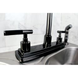 Black Nickel Two handle Kitchen Faucet