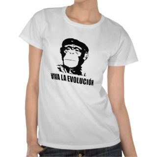 Viva La Evolucion Darwin Che Guevara Evolution T Shirts